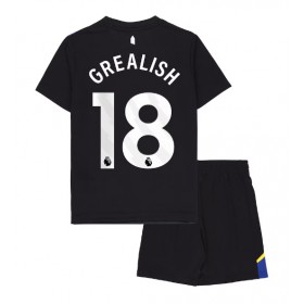 Everton Jack Grealish #18 Tredje Kläder Barn 2025-26 Kortärmad (+ Korta byxor)